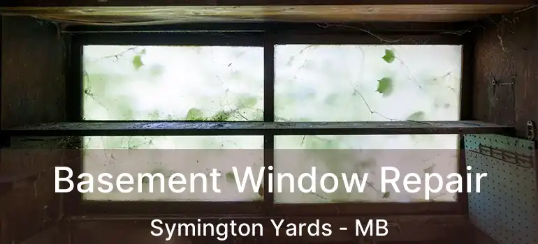  Basement Window Repair Symington Yards - MB