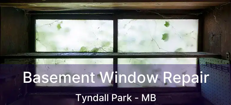  Basement Window Repair Tyndall Park - MB