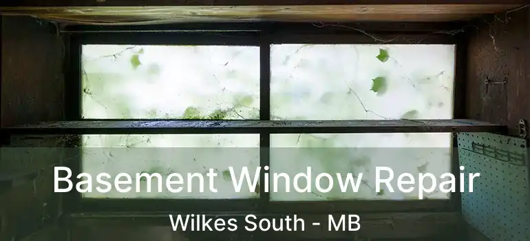  Basement Window Repair Wilkes South - MB