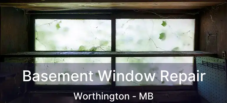  Basement Window Repair Worthington - MB