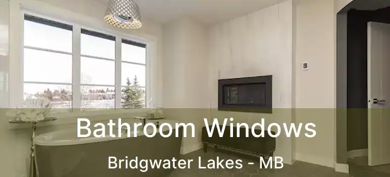  Bathroom Windows Bridgwater Lakes - MB