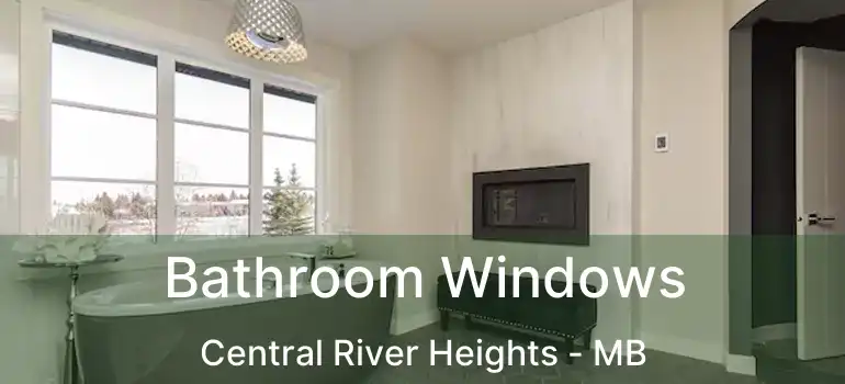  Bathroom Windows Central River Heights - MB
