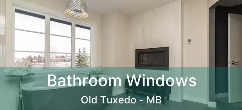  Bathroom Windows Old Tuxedo - MB