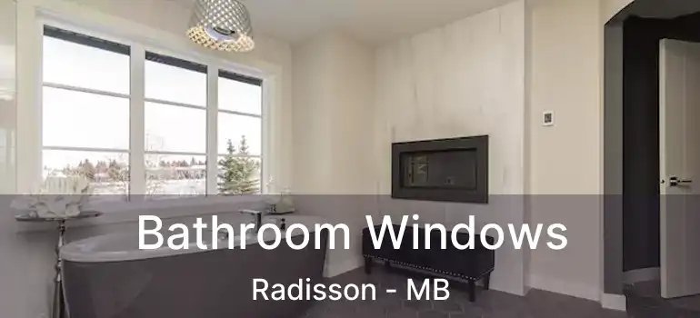  Bathroom Windows Radisson - MB