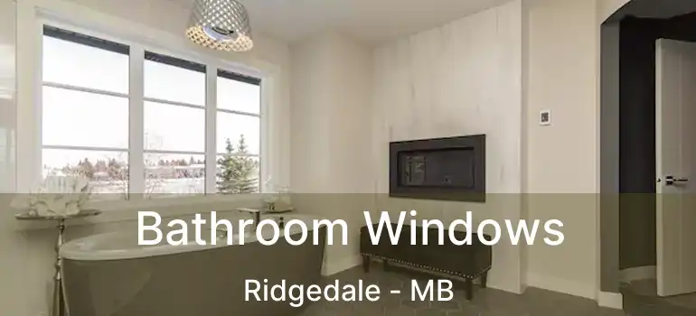  Bathroom Windows Ridgedale - MB