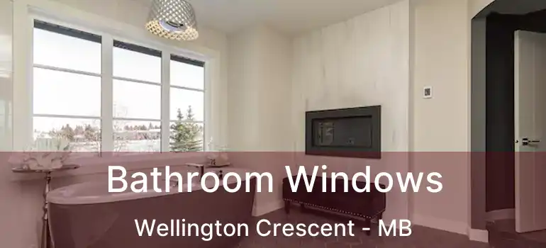  Bathroom Windows Wellington Crescent - MB