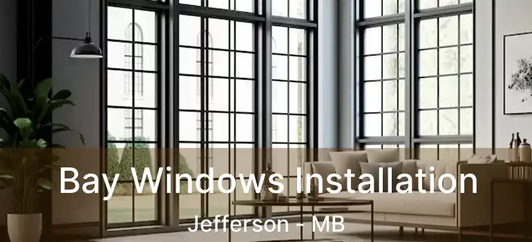  Bay Windows Installation Jefferson - MB