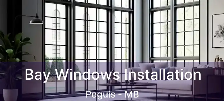  Bay Windows Installation Peguis - MB