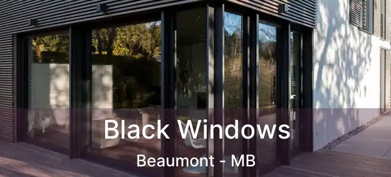  Black Windows Beaumont - MB