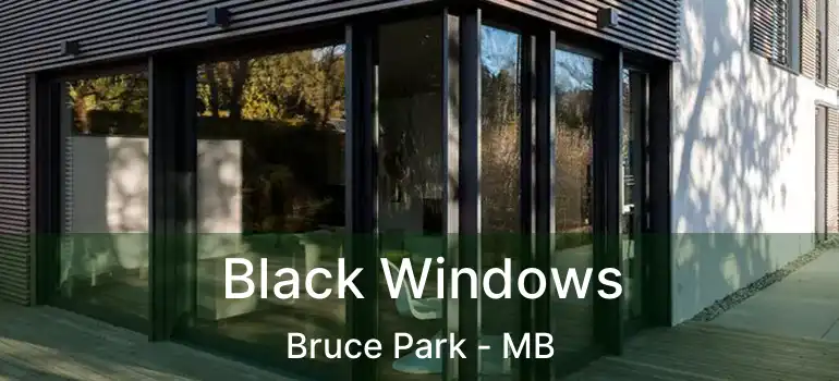  Black Windows Bruce Park - MB