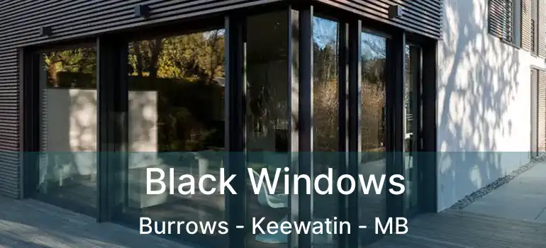  Black Windows Burrows - Keewatin - MB