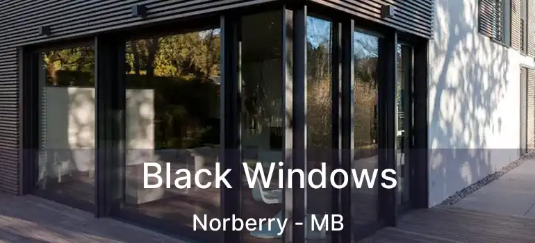  Black Windows Norberry - MB