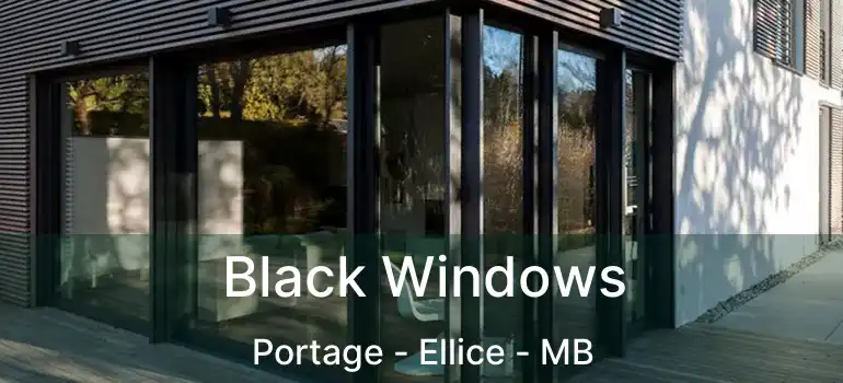  Black Windows Portage - Ellice - MB