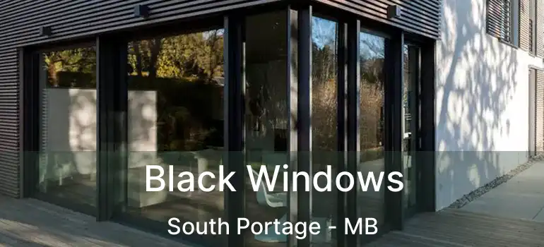  Black Windows South Portage - MB