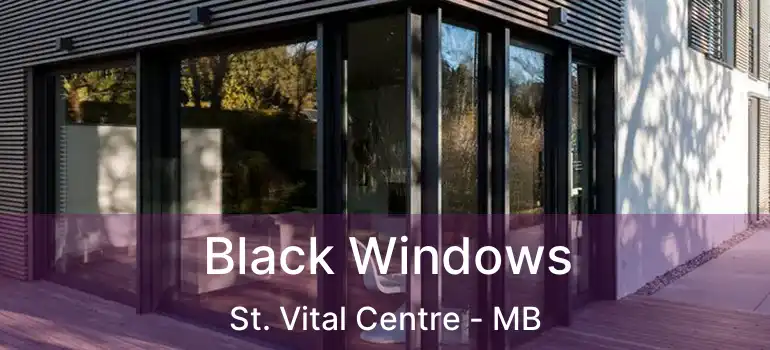  Black Windows St. Vital Centre - MB