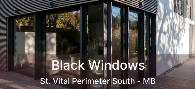  Black Windows St. Vital Perimeter South - MB