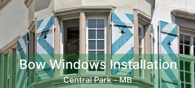  Bow Windows Installation Central Park - MB