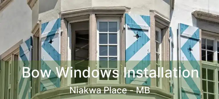  Bow Windows Installation Niakwa Place - MB