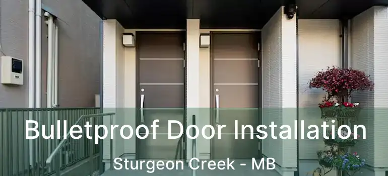  Bulletproof Door Installation Sturgeon Creek - MB