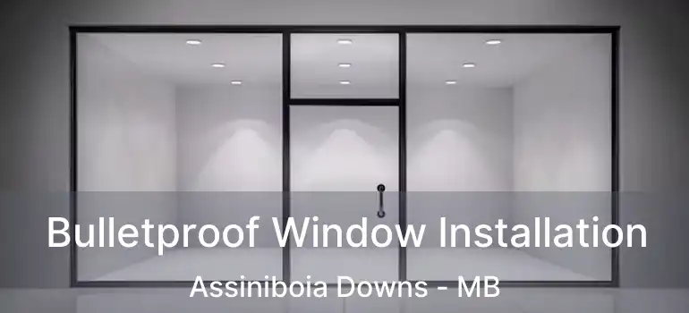  Bulletproof Window Installation Assiniboia Downs - MB