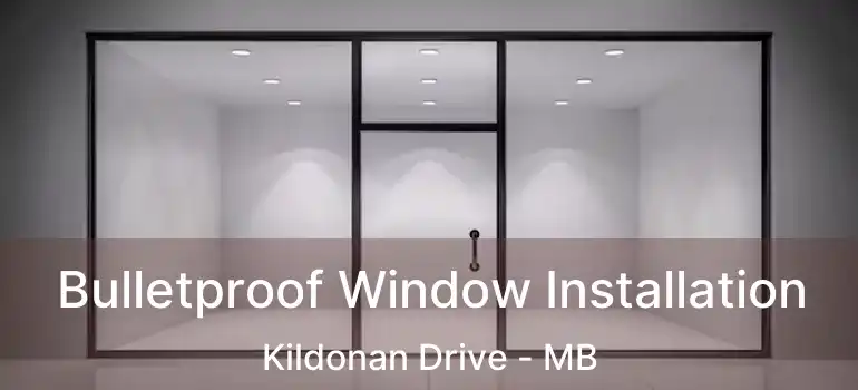  Bulletproof Window Installation Kildonan Drive - MB
