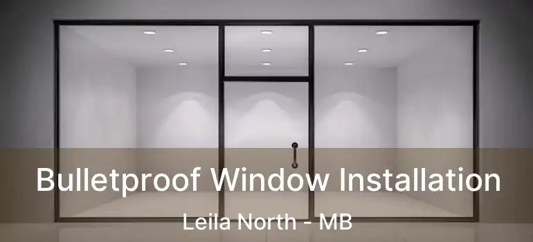  Bulletproof Window Installation Leila North - MB