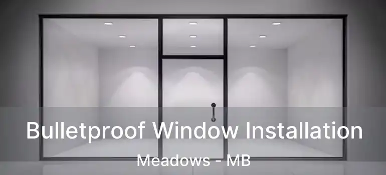  Bulletproof Window Installation Meadows - MB