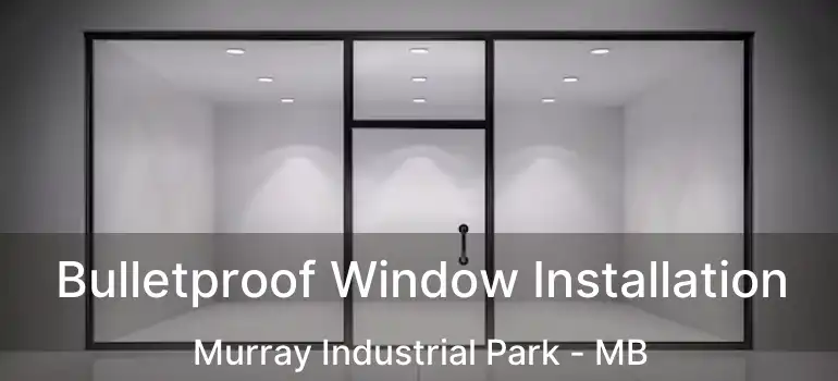  Bulletproof Window Installation Murray Industrial Park - MB