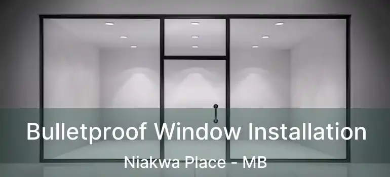  Bulletproof Window Installation Niakwa Place - MB