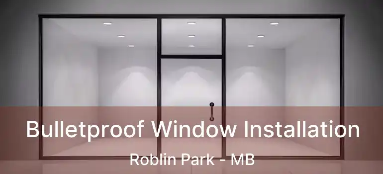  Bulletproof Window Installation Roblin Park - MB