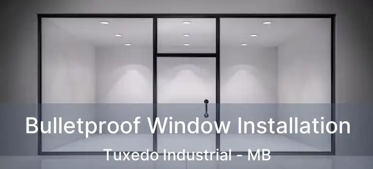  Bulletproof Window Installation Tuxedo Industrial - MB