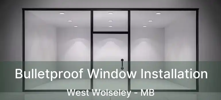  Bulletproof Window Installation West Wolseley - MB