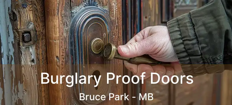  Burglary Proof Doors Bruce Park - MB