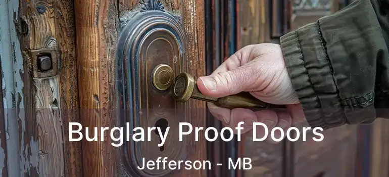  Burglary Proof Doors Jefferson - MB