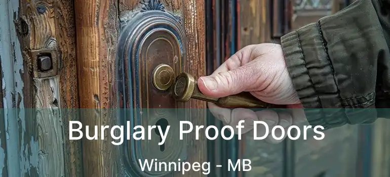  Burglary Proof Doors Winnipeg - MB
