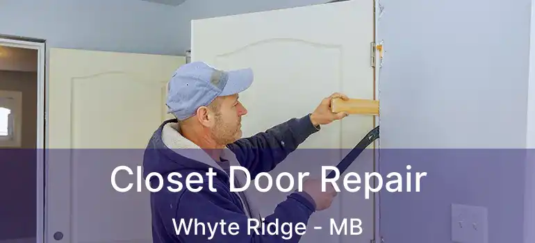  Closet Door Repair Whyte Ridge - MB