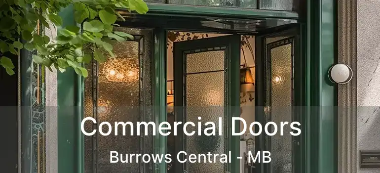  Commercial Doors Burrows Central - MB