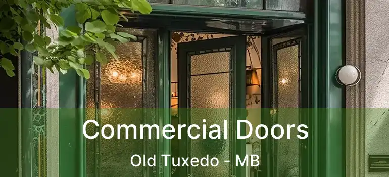  Commercial Doors Old Tuxedo - MB