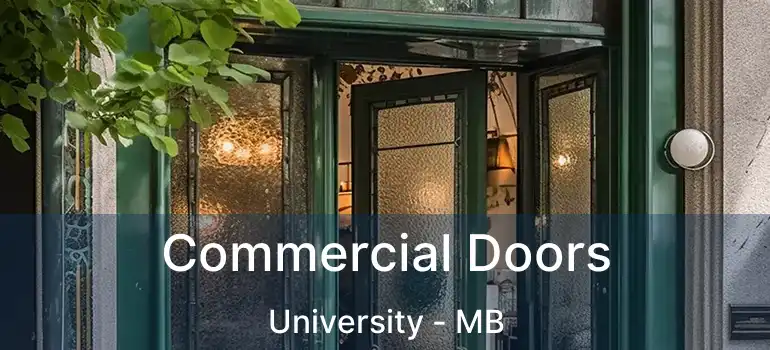  Commercial Doors University - MB