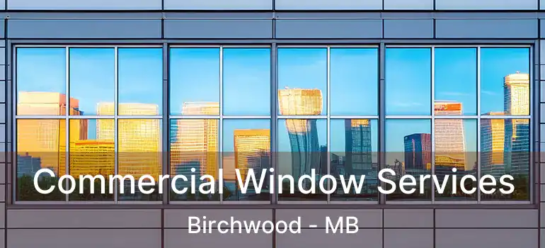  Commercial Window Services Birchwood - MB