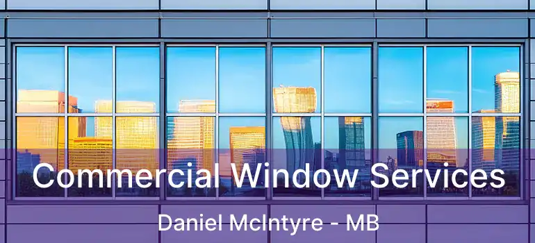  Commercial Window Services Daniel McIntyre - MB