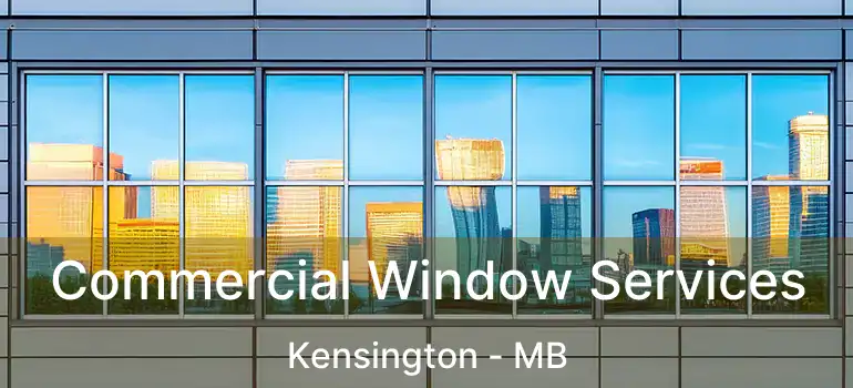  Commercial Window Services Kensington - MB