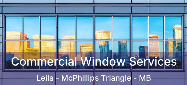  Commercial Window Services Leila - McPhillips Triangle - MB