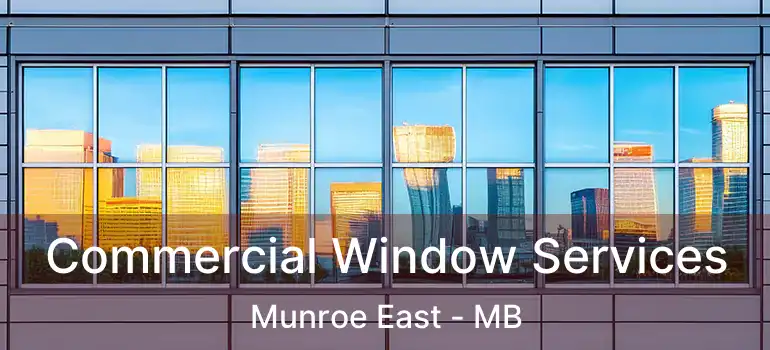  Commercial Window Services Munroe East - MB