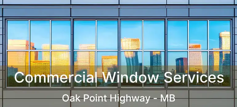 Commercial Window Services Oak Point Highway - MB