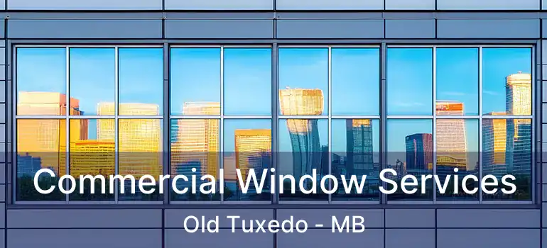  Commercial Window Services Old Tuxedo - MB
