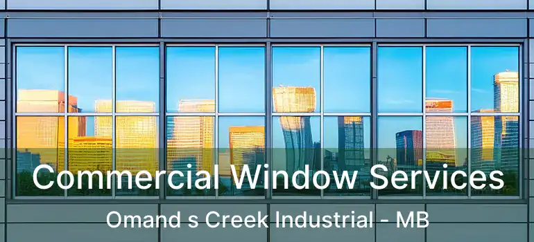  Commercial Window Services Omand s Creek Industrial - MB