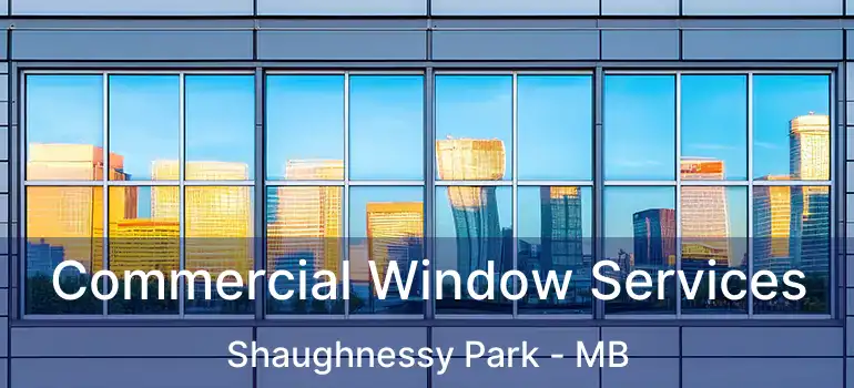  Commercial Window Services Shaughnessy Park - MB