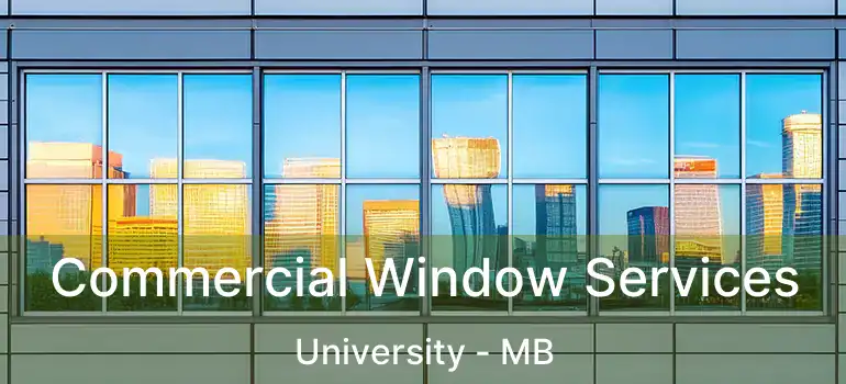  Commercial Window Services University - MB