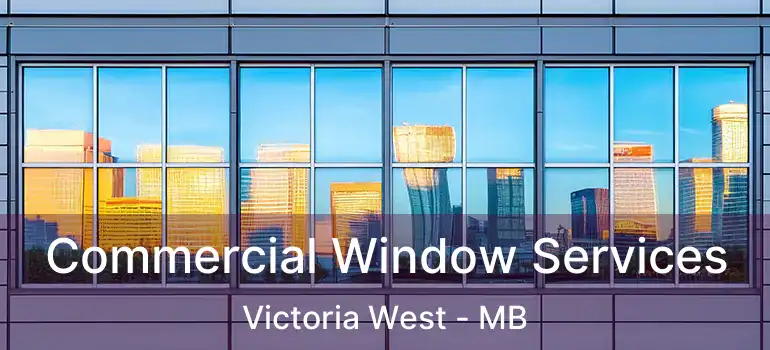  Commercial Window Services Victoria West - MB